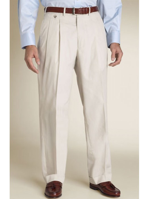Leisure fit trousers with pleats (232ME226L00HC00304) for Man | Brunello  Cucinelli