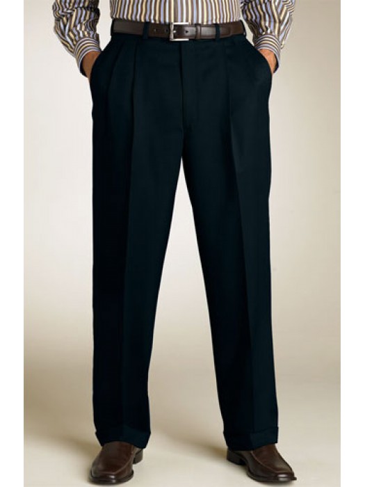 TOPMAN Double Pleated Tapered Pants in Black for Men  Lyst UK